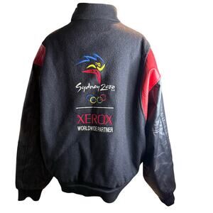 Rare Official Sydney 2000 Olympic Games "Worldwide Partner" Jacket, Xerox, Large